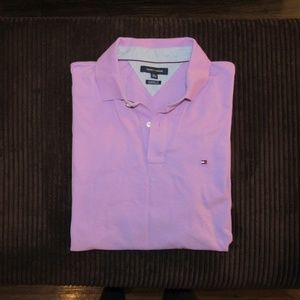 short sleeve purple Tommy Hilfiger polo xxl